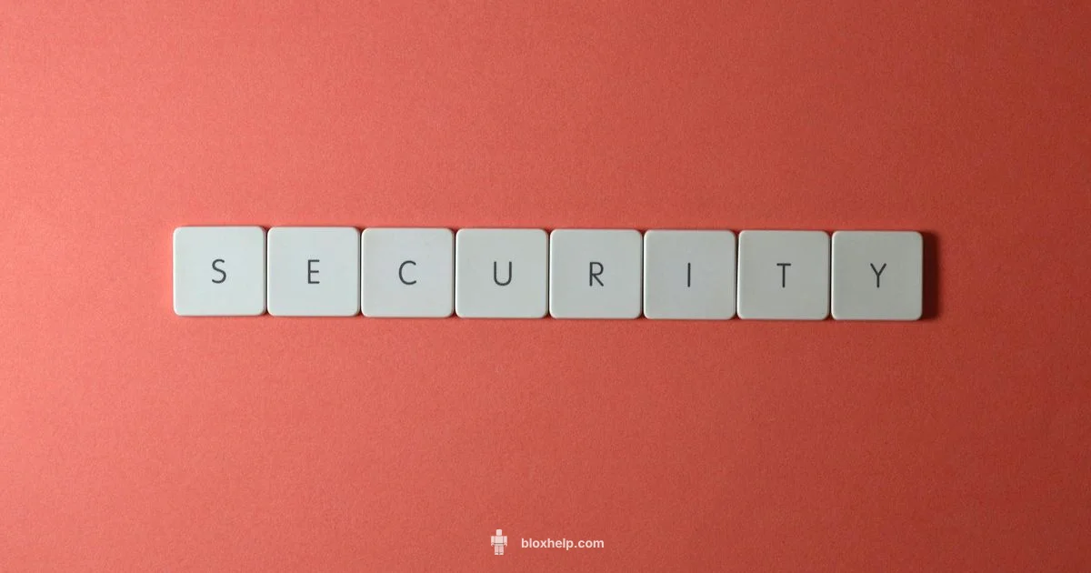 Security First - Blox Help