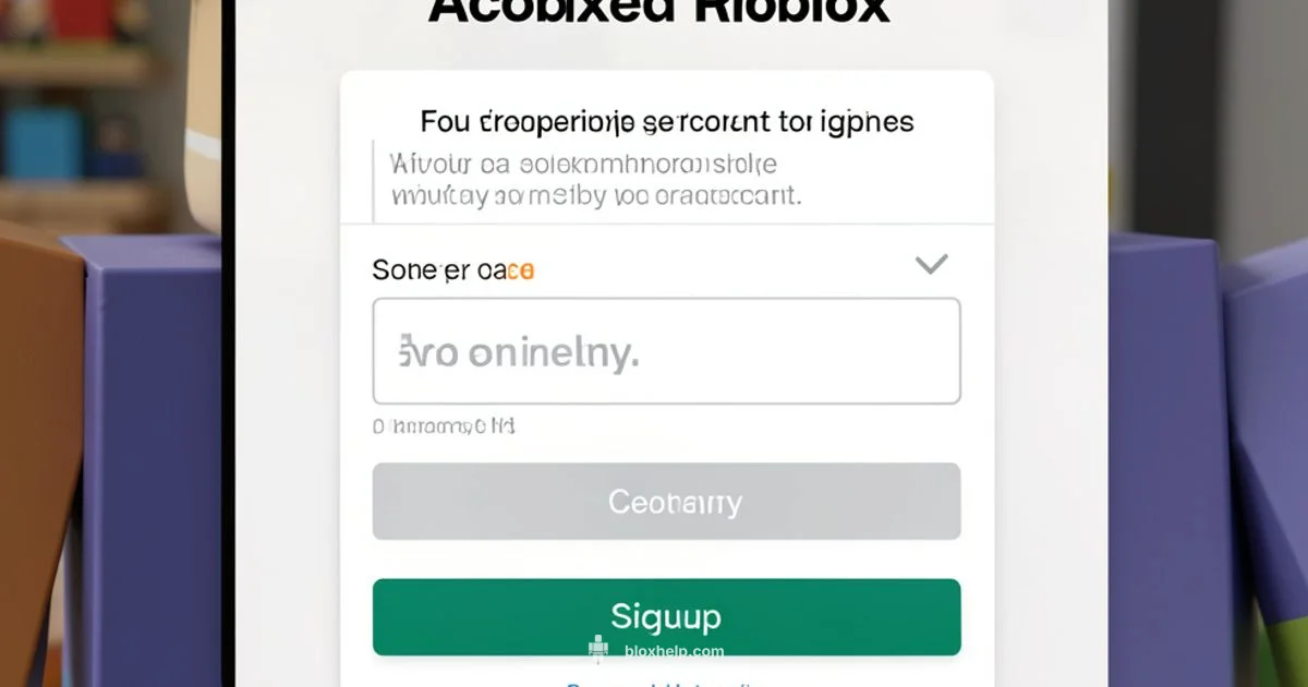 Roblox Account Setup Roblox Account Setup - Blox Help
