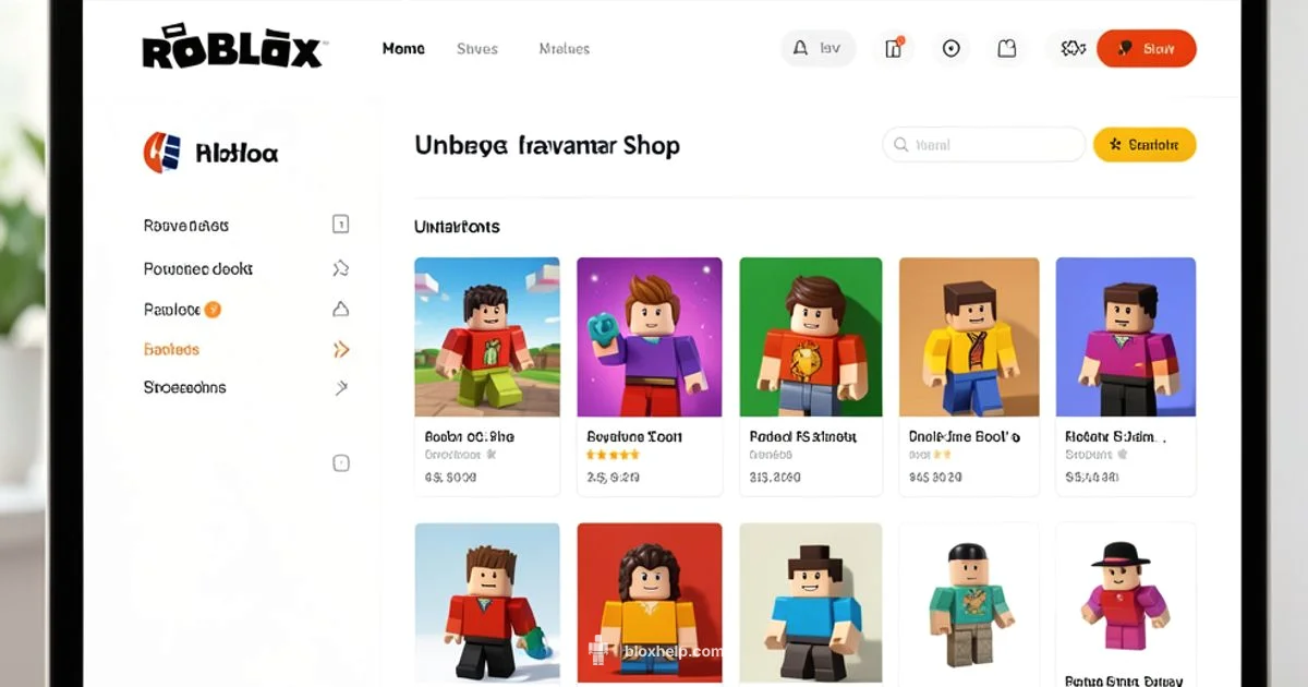 Avatar Shop Overview Avatar Shop Overview - Blox Help