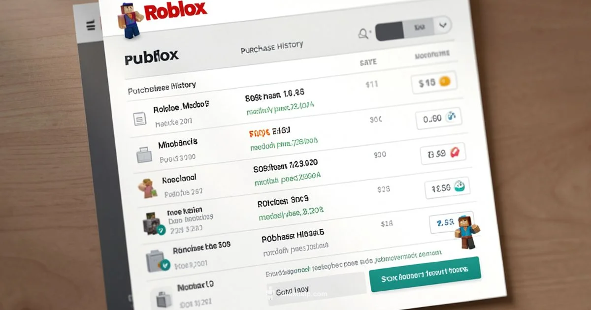 Check Roblox Purchases - Blox Help