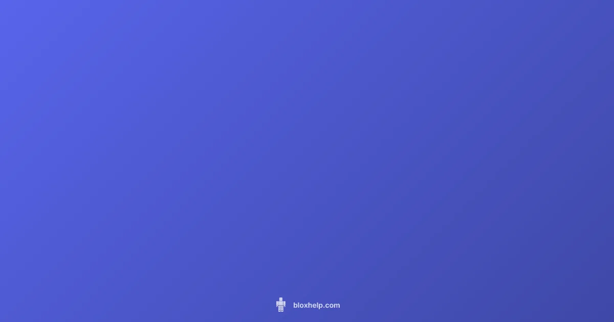 Fix Roblox Guide - Blox Help (illustration)