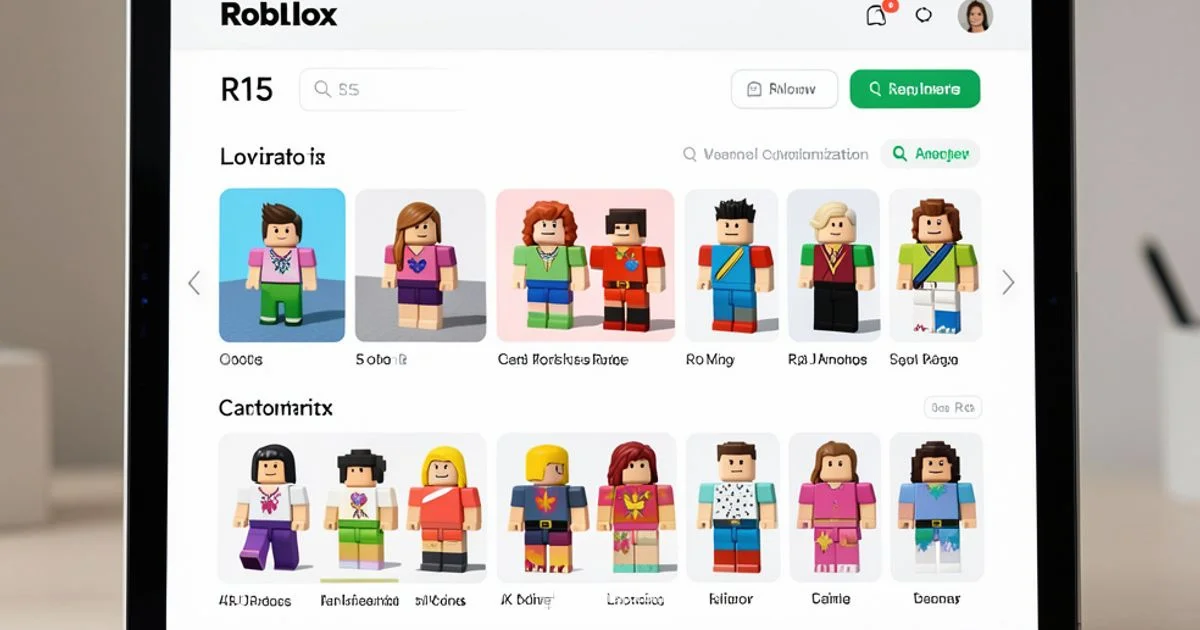 R15 Avatar Basics R15 Avatar Basics - Blox Help