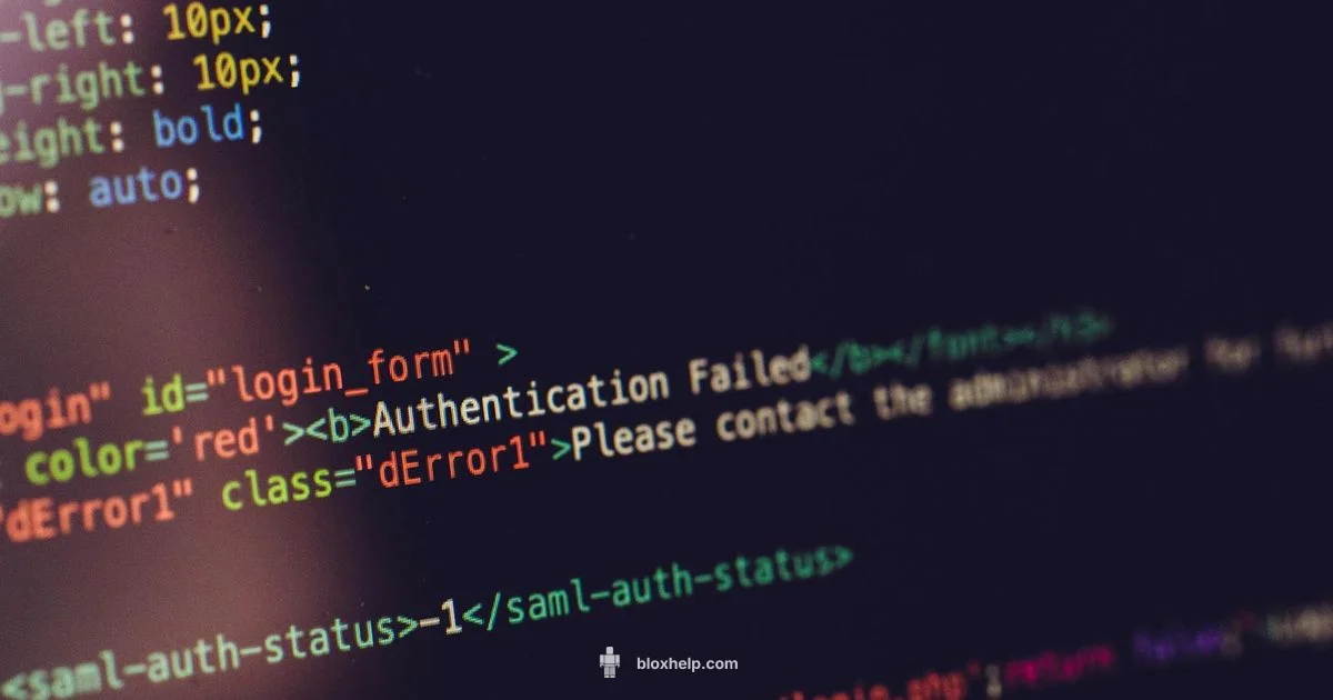 Secure Password Change - Blox Help