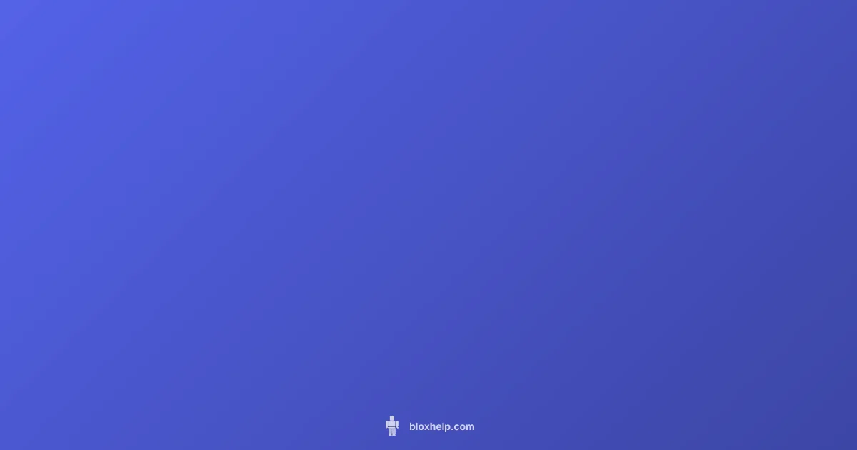 Roblox Login Fixes - Blox Help (illustration)