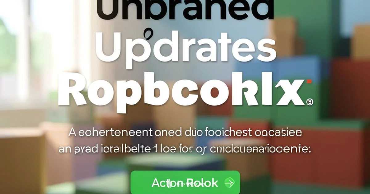 Latest Roblox Update - Blox Help