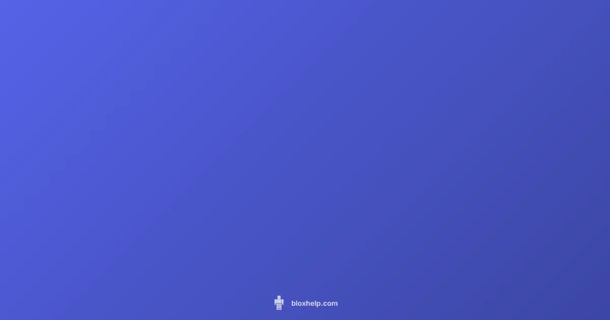 Roblox Support Roblox Support - Blox Help (illustration)